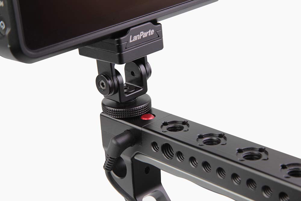 LanParte LANC R/S Button Top Handle with NATO Mount for All LANC Controlled Cameras